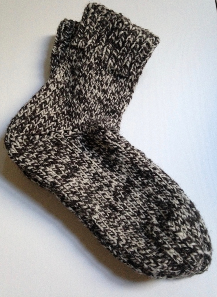 Easy 2 needle knit socks